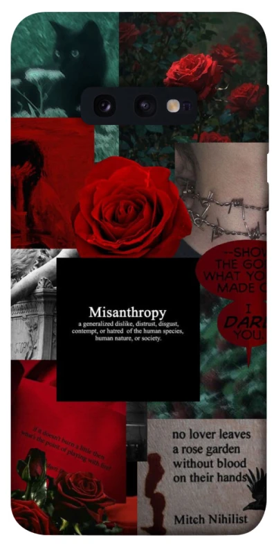 Чехол на Samsung Galaxy S10e Misanthropy фото 1 из 1