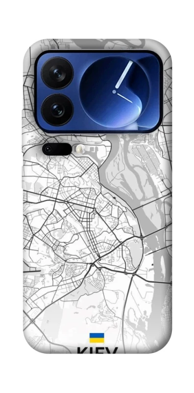 Чохол на Xiaomi 17 Pro Kiev white map фото 1 з 1