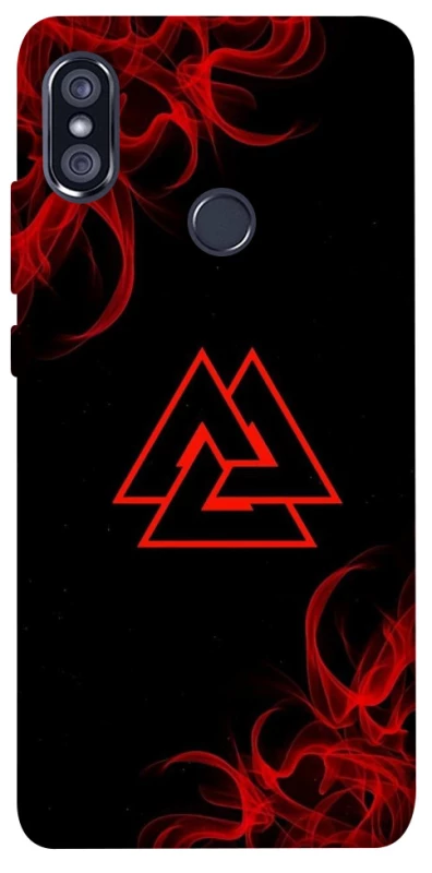 Чехол на Xiaomi Redmi Note 5 Pro / Note 5 (AI Dual Camera) Валькнут фото 1 из 1