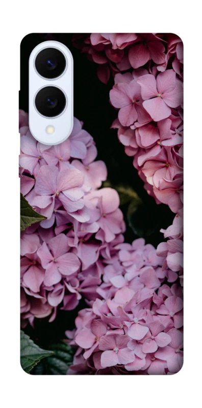 Чохол на Samsung Galaxy S25 Edge Рожеві гартензії фото 1 з 1