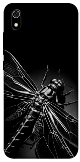 Чехол на Xiaomi Redmi 7A Black dragonfly фото 1 из 1