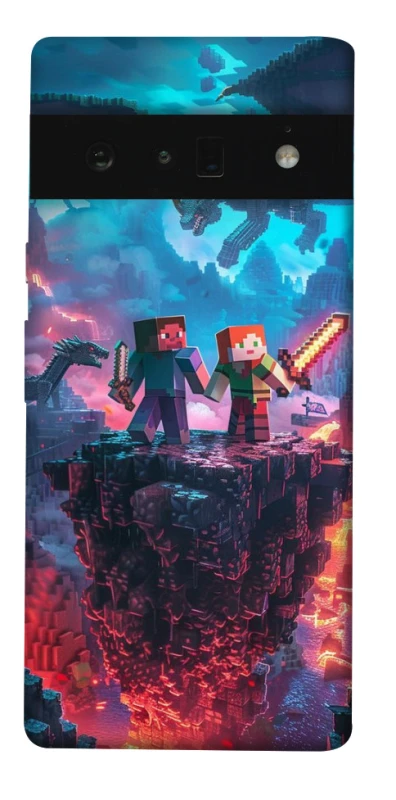 Чохол на Google Pixel 6 Pro Minecraft v3 фото 1 з 1