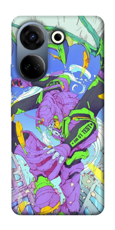 Чохол на TECNO Camon 20 Pro (CK7n) Євангеліон v2 фото 1 з 1