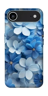 Чехол на Apple iPhone 17 Air (6.5") Синие цветы фото 1 из 1