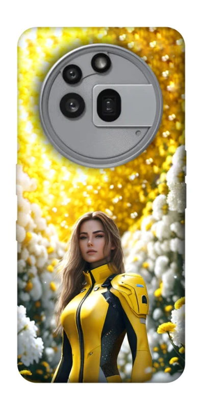 Чехол на Nothing Phone (3a) Pro Cyber space girl ver.2 фото 1 из 1