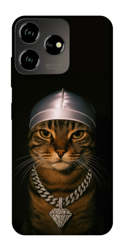 Чохол на ZTE Blade V50 Design 4G Cat in Bling фото 1 з 1