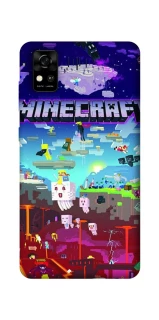 Чехол на ZTE Blade A31 Minecraft world фото 1 из 1