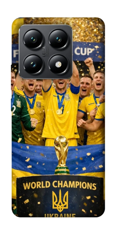 Чохол на Xiaomi 14T UA-Football ver.5 фото 1 з 1