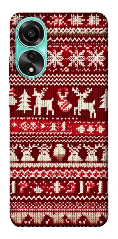 Чохол на Oppo A78 4G Christmas jumper ver.2 фото 1 з 1