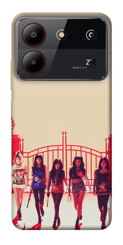 Чохол на ZTE Blade A54 4G RED VELVET v4 фото 1 з 1