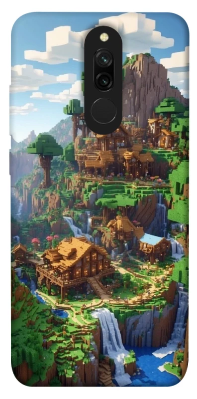 Чехол на Xiaomi Redmi 8 Minecraft universe фото 1 из 1