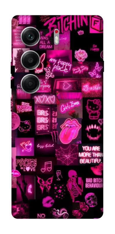 Чехол на Tecno Camon 40 Hot collage ver.8 фото 1 из 1