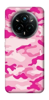Чехол на Realme 14 Pro camouflage pink фото 1 из 1