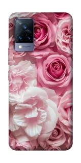 Чохол на Vivo V21 Рожеві Квіти фото 1 з 1