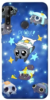 Чехол на Huawei P40 Lite E Pebble kitten stars фото 1 из 1