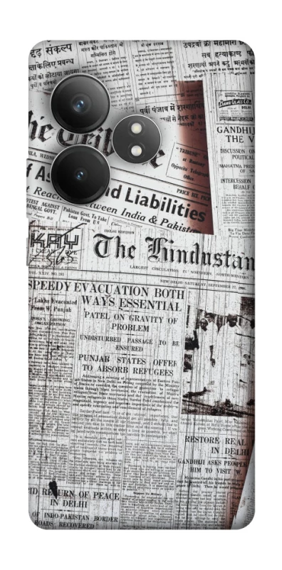 Чохол на Realme GT Neo 6 SE Газети фото 1 з 1