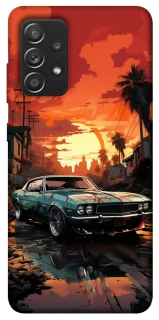 Чехол на Samsung Galaxy A52 4G / A52 5G Car at sunset фото 1 из 1