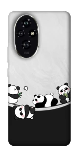 Чехол на Honor 200 Four pandas фото 1 из 1