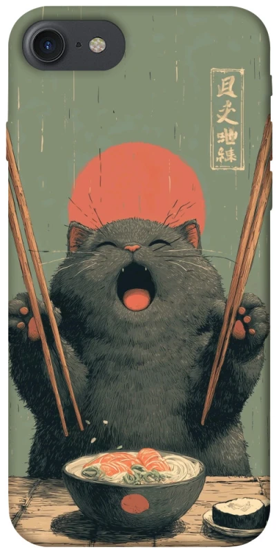 Чохол на Apple iPhone 7 / 8 (4.7") Hungry Cat фото 1 з 1