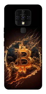 Чехол на TECNO Camon 16 SE Smoky Bitcoin фото 1 из 1
