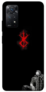 Чохол на Xiaomi Redmi Note 12 Pro 4G berserk black фото 1 з 1