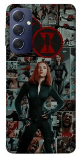 Чохол на Samsung Galaxy M54 5G Black Widow фото 1 з 1