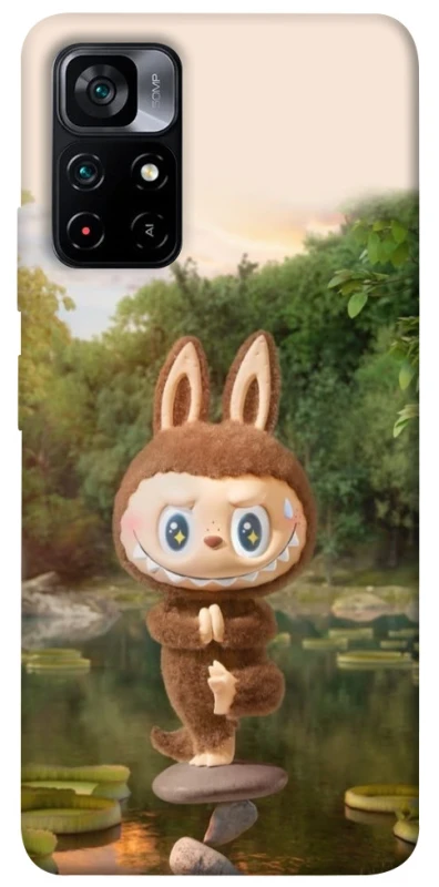 Чохол на Xiaomi Poco M4 Pro 5G Labubu Yoga фото 1 з 1