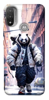 Чохол на Motorola Moto E20 Панда кур'єр фото 1 з 1