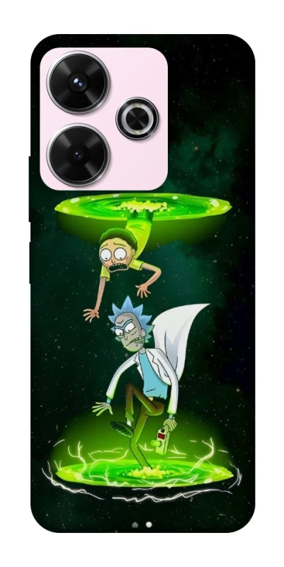 Чохол на Xiaomi Poco M6 4G Rick and Morty фото 1 з 1