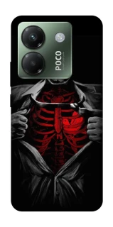 Чохол на Xiaomi Poco M7 pro 5G Skeleton Heart фото 1 з 1