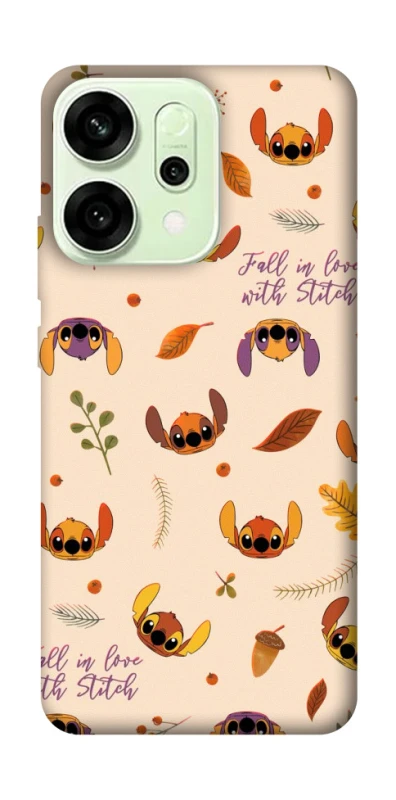 Чохол на Oppo Reno 14 Fall in love with Stitch фото 1 з 1