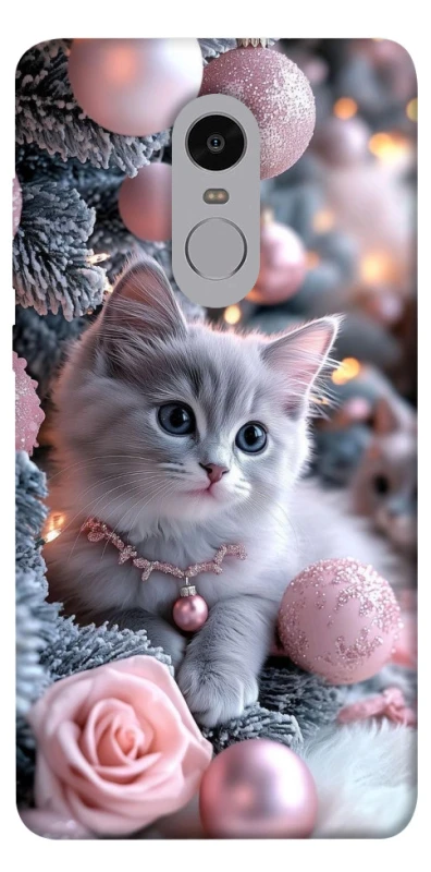 Чохол на Xiaomi Redmi Note 4X / Note 4 (Snapdragon) Christmas Kitty фото 1 з 1