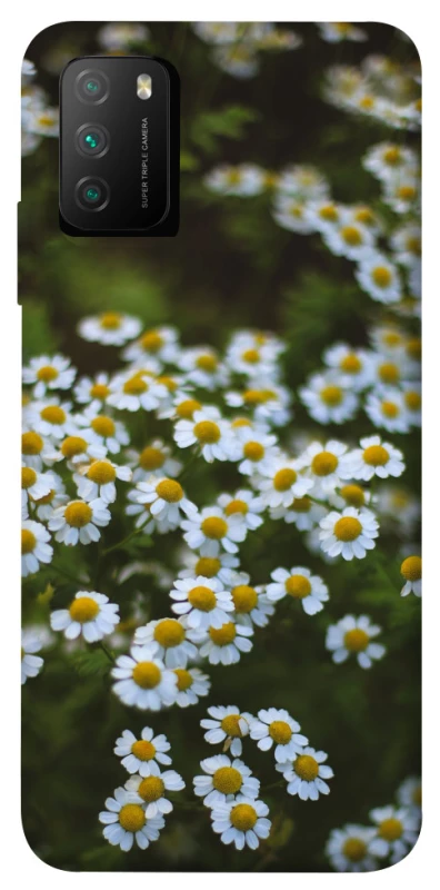 Чохол на Xiaomi Poco M3 Ромашки v13 фото 1 з 1