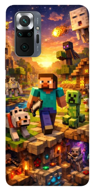 Чохол на Xiaomi Redmi Note 10 Pro Minecraft v6 фото 1 з 1