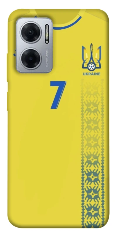 Чехол на Xiaomi Redmi Note 11E UA-Football ver.3 фото 1 из 1