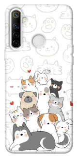 Чохол на Realme 6i Funny Pets фото 1 з 1