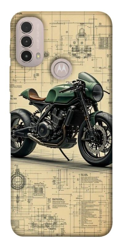 Чохол на Motorola Moto E40 Bike model фото 1 з 1