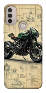 Чохол на Motorola Moto E40 Bike model фото 1 з 1