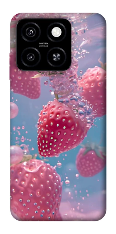 Чохол на ZTE Blade A55 4G Полуниця в воді фото 1 з 1