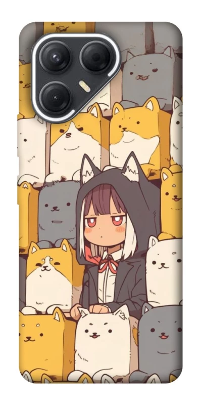 Чехол на TECNO Pova 7 Like a cat фото 1 Чехол на TECNO Pova 7 Like a cat фото 1 из 1