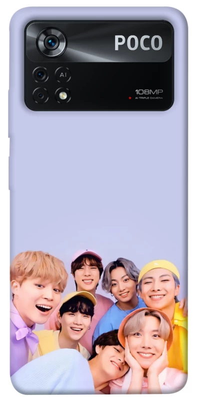 Чехол на Xiaomi Poco X4 Pro 5G BTS v6 фото 1 из 1