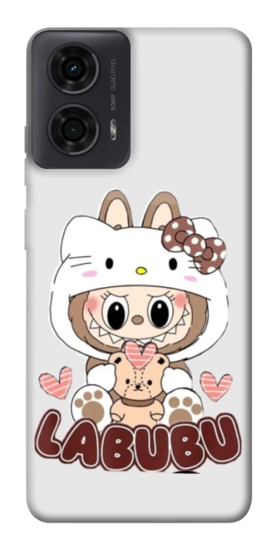 Чохол на Motorola Moto G24 Hello Kitty Labubu фото 1 з 1