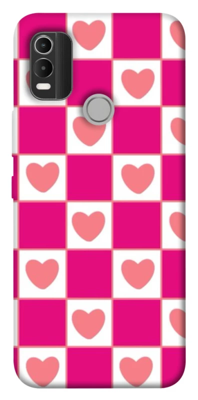 Чохол на Nokia C21 Plus Chess heart фото 1 з 1