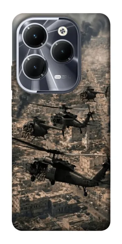 Чохол на Infinix Hot 40 Pro Black hawk фото 1 з 1
