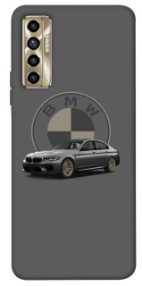 Чехол на TECNO Camon 17P BMW grey v2 фото 1 из 1