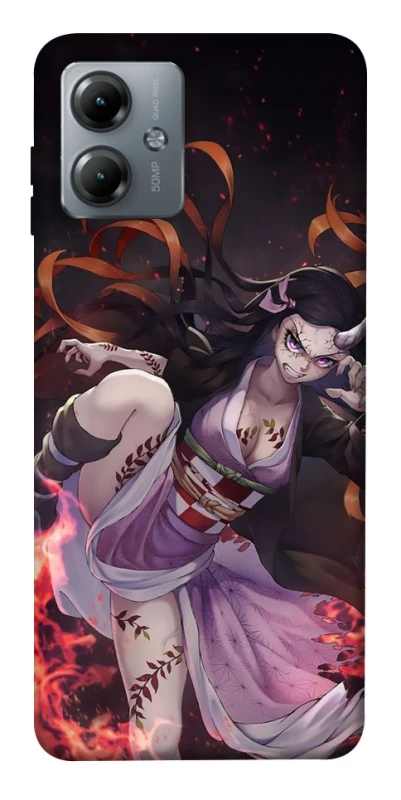 Чохол на Motorola Moto G14 Nezuko v2 фото 1 з 1