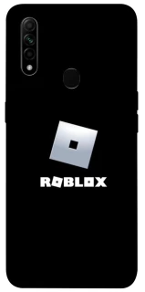 Чехол на Oppo A31 Roblox logo black фото 1 из 1