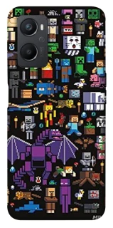 Чохол на Oppo A96 Minecraft v5 фото 1 з 1