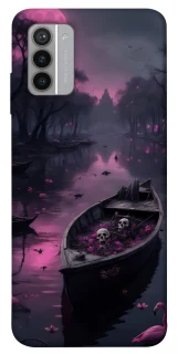 Чехол на Nokia G42 Boat and flamingo фото 1 из 1