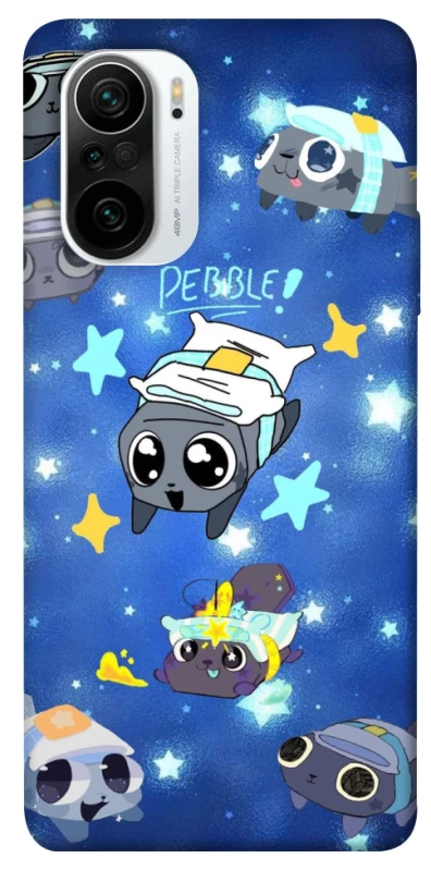 Чохол на Xiaomi Redmi K40 / K40 Pro / K40 Pro+ / Poco F3 Pebble kitten stars фото 1 з 1